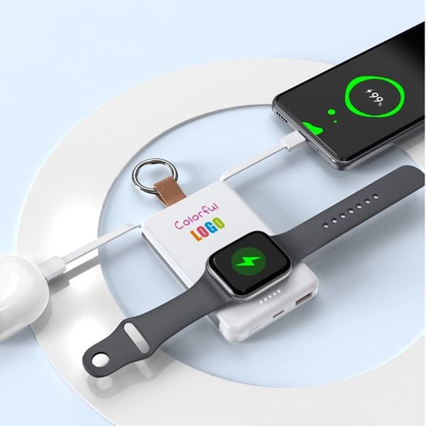 Senja – 5,000 mAh Watch and Phone Power Bank with Key Holder detail 6