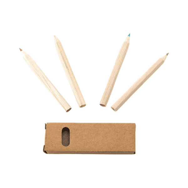 Hopla – Set of 4 Wooden Pencils detail 2