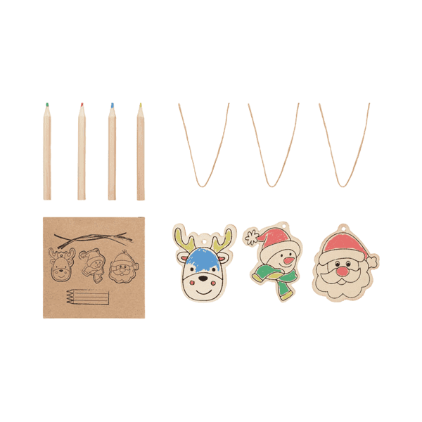 Snowie – Christmas Ornament Coloring Set