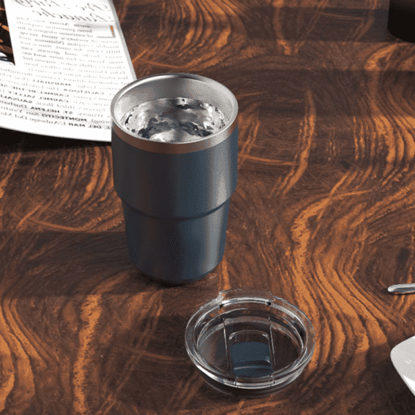 Sora – Recycled Stainless Steel Stackable Mug Set 180/240 ML detail 7