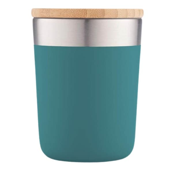 Haba – Stainless Steel Mug with Bamboo Lid detail 5