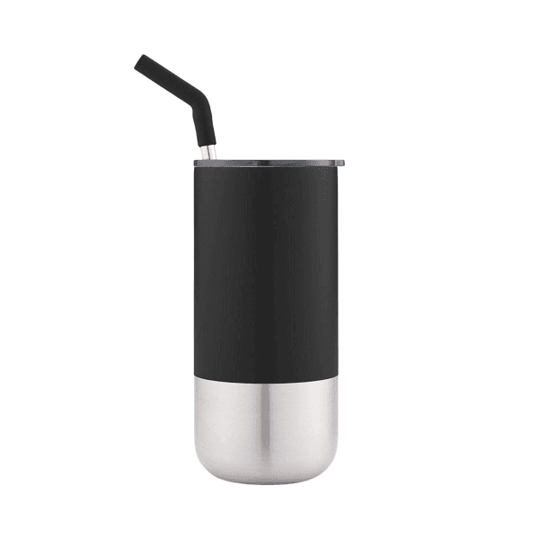 Aiwa – Stainless Steel Tumbler with Metal Straw