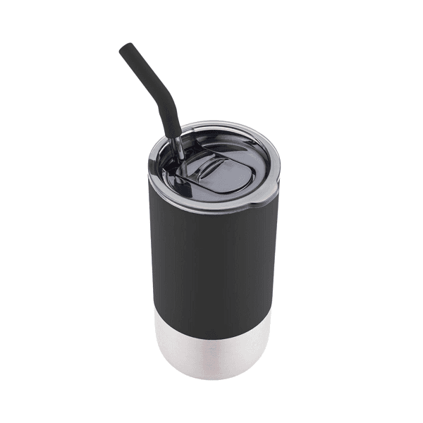 Aiwa – Stainless Steel Tumbler with Metal Straw detail 2