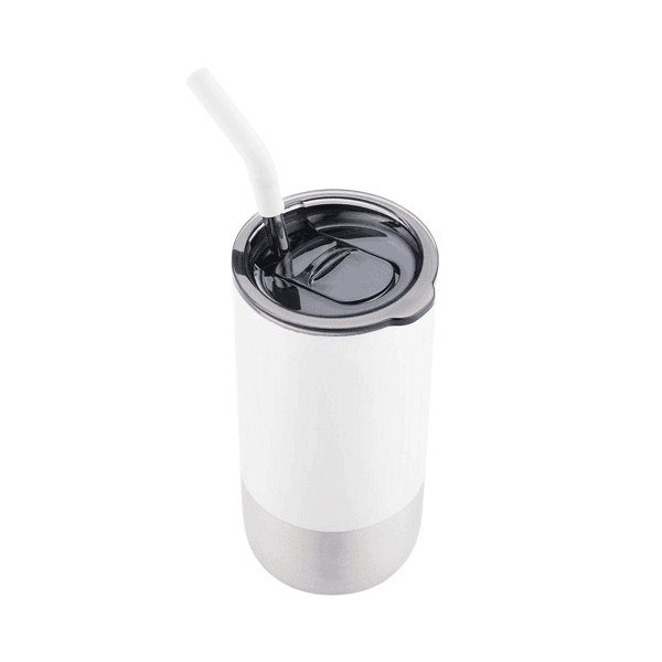 Aiwa – Stainless Steel Tumbler with Metal Straw detail 4
