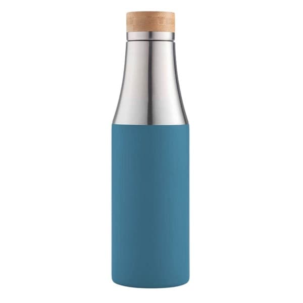 Shinu – Stainless Steel Bottle with Bamboo Lid detail 2