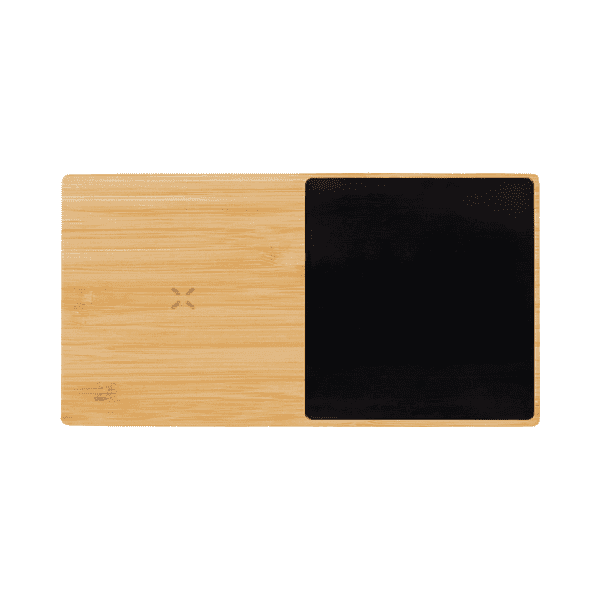 Tawaka – Bamboo 10W Wireless Charger with Mug Warmer