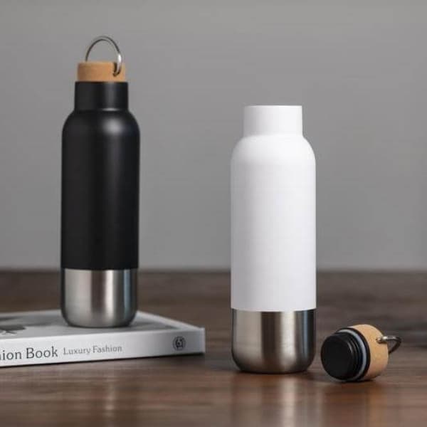 Contempo – Recycled Stainless Steel Water Bottle detail 3