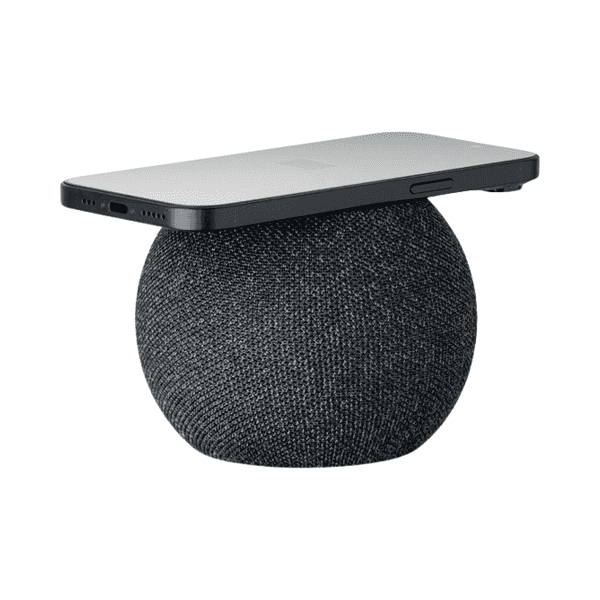 Evaron – RPET Fabric Speaker with 15W Wireless Charging detail 2