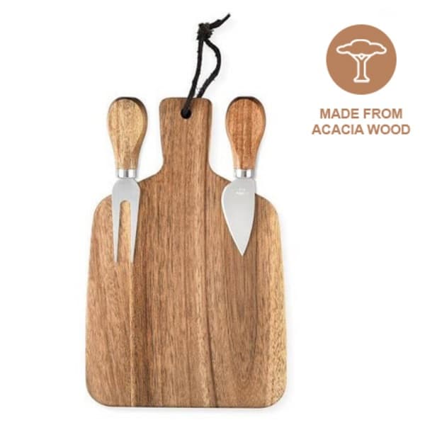 Tamado – Wooden Serving Board with Knives corporate gift