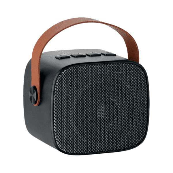 Velora – Recycled Bluetooth Speaker with PU Handle detail 3