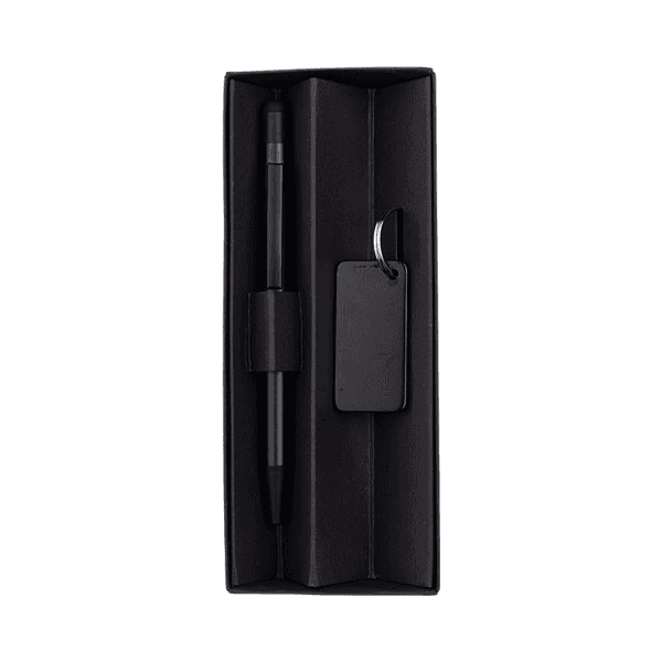 Weqaya – Recycled Aluminium Pen and Keychain Set
