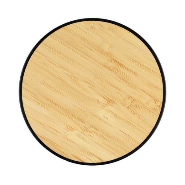 Favura – Recycled 15W Bamboo Wireless Charger detail 2