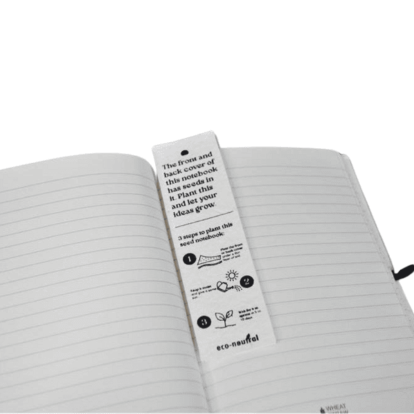 Navassa – A5 Hard Cover Handmade Seed Paper Notebook preview