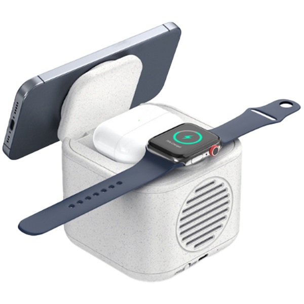 Ampec – Bluetooth Speaker with 3-in-1 Magnetic Wirelss Charger preview