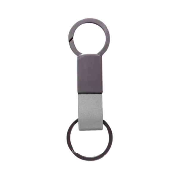 Arken – Elegant PU Leather & Metal Keychain preview