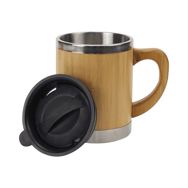 Creair – Bamboo and Stainless Steel Mug