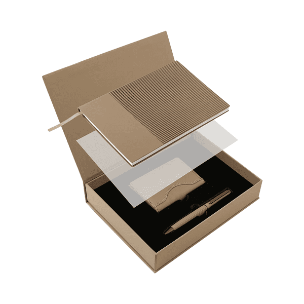 Bereau – Gift Set of Notebook, Pen and Cardholder