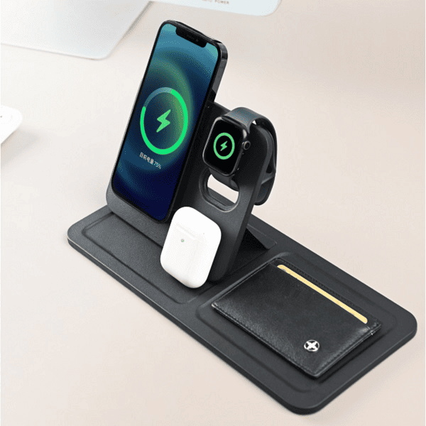 Kolab – 3-in-1 Magnetic Wireless Charger Desk Organizer preview
