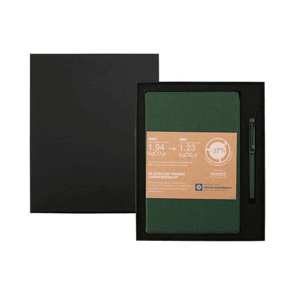Coralla – Sustainable Gift Set with Refillable Notebook and Pen preview