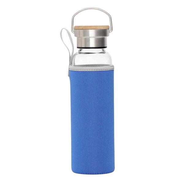Gusty – Glass Bottle with Handle and Sleeve preview