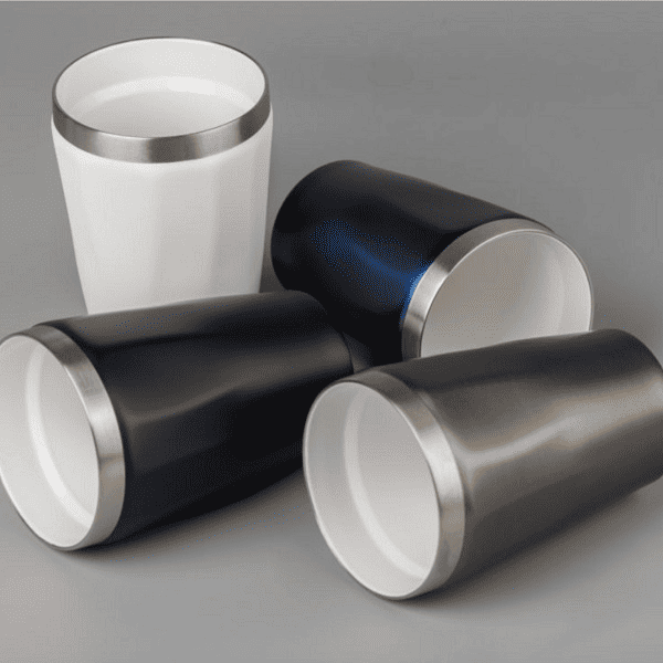 Calypso Tumbler – Recycled Stainless Steel and Ceramic Tumbler preview