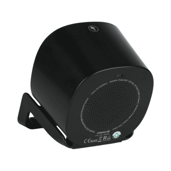 Canzona – 15W Recycled Leather Wireless Charger with Bluetooth Speaker preview