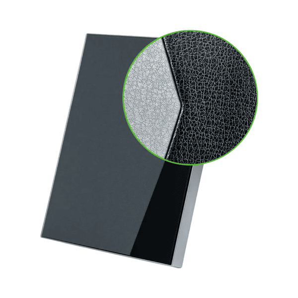 Chevron – Two-toned PU Leather Awards with Aluminum Frame Stand preview