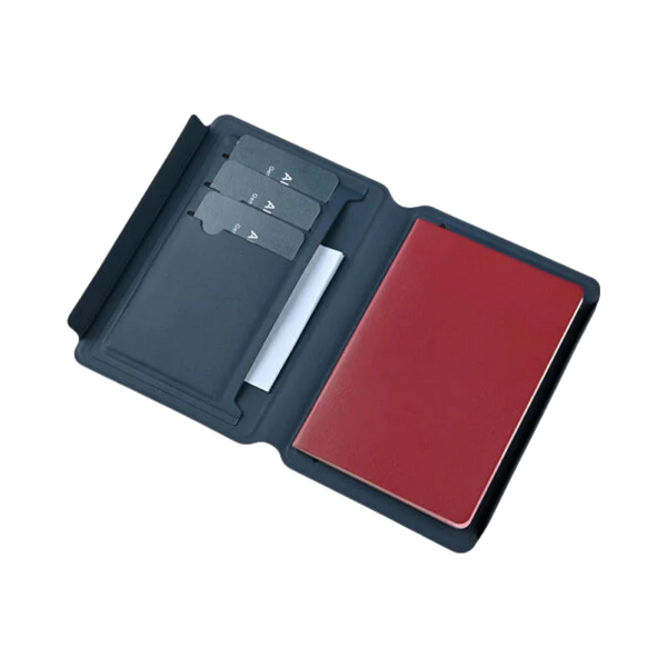 Clyde – Magnetic PU Passport Holder with Recycle PU for Secure Organisation preview