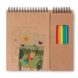 Darilo – Colouring Set with Notepad