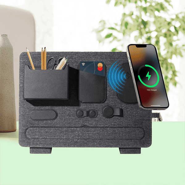Pascali – 15W Magnetic Wireless Desk Organizer preview