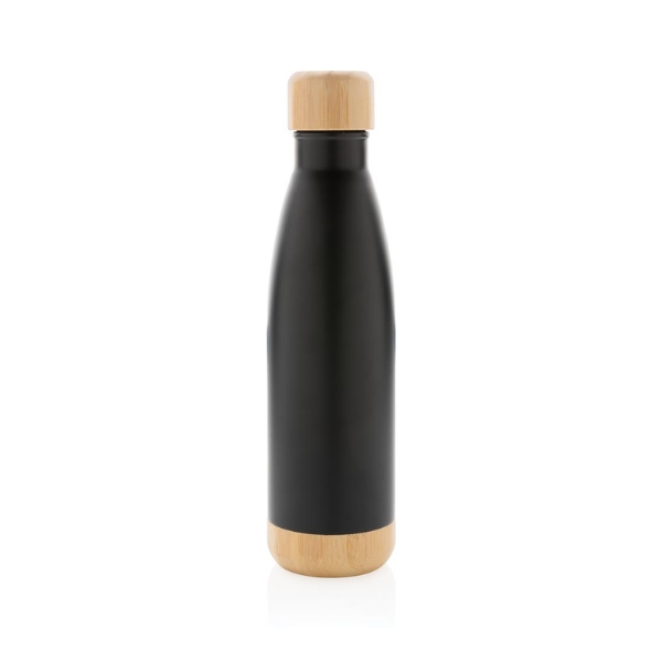 Trabby – Double Wall Stainless Steel Bottle with Bamboo Lid and Base preview