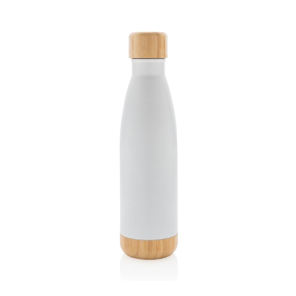 Trabby – Double Wall Stainless Steel Bottle with Bamboo Lid and Base preview