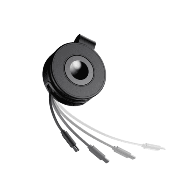 Dualix – 2-in-1 Wireless Charger with Retractable Cable