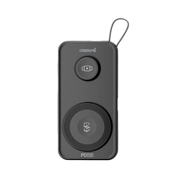 Eseela – 10,000 mAh 5-in-1 Universal Wireless Powerbank with Inbuilt Cables