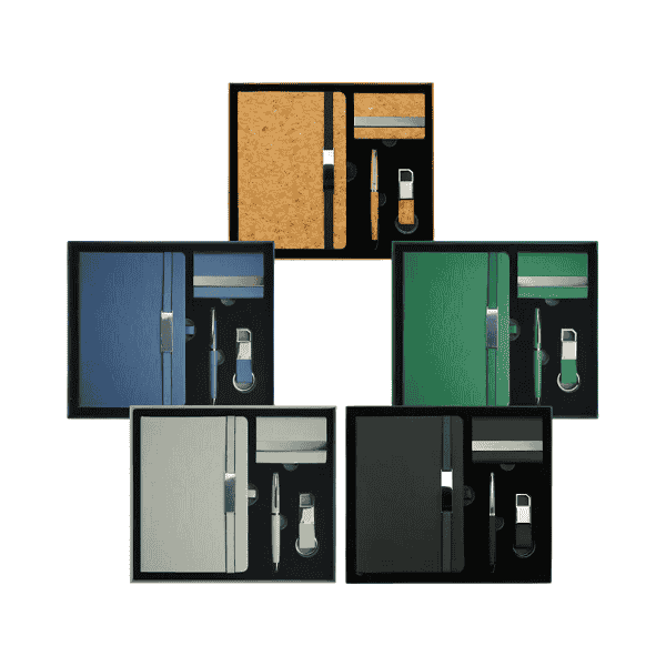 Felmari – Notebook, Pen, Card Holder and Keychain Gift Set preview