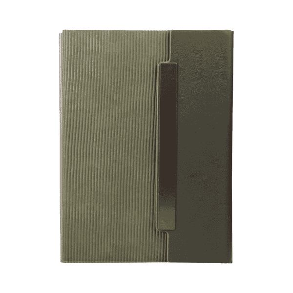 Ferron – Stylish PU Leather 150 Pages Notebook with Steel Binding