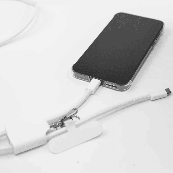 Flexigo – 4-in-1 60W Lanyard Charging Cable with ID Hook preview