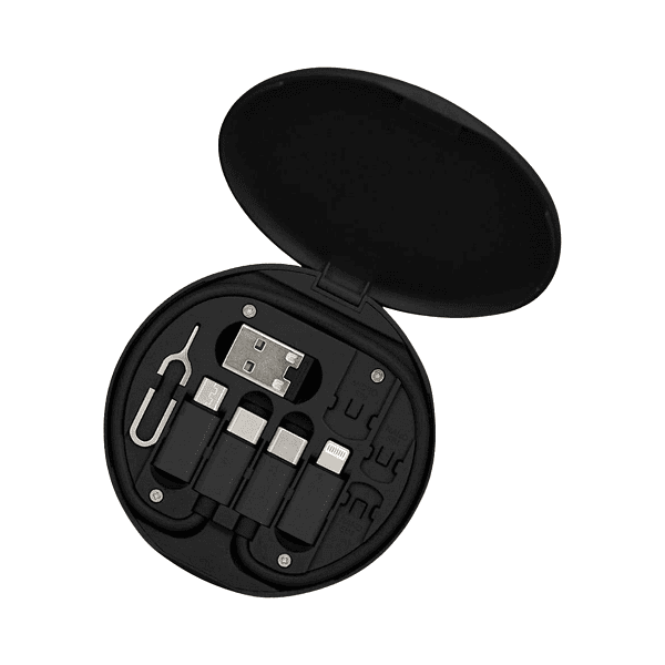 Holbox – Recycled 15W Magnetic Wireless Charger Multicable Set preview