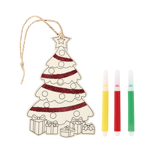 JingArt – Christmas Tree Coloring Set