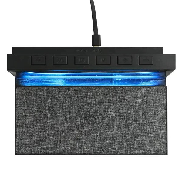 Kazani – 15W Wireless Charger with Alarm Clock and Night Light preview