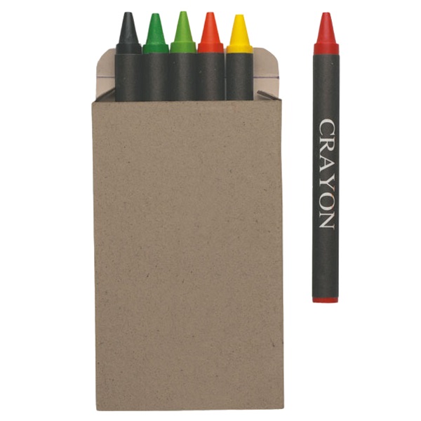 Kiboo – 6 Pc Crayons Set