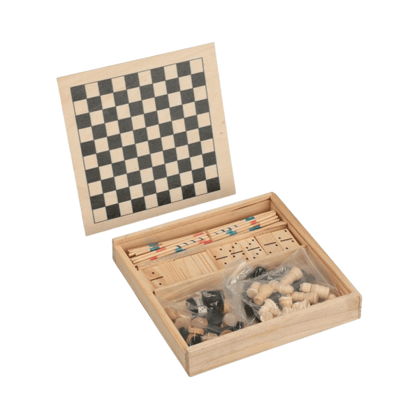 Mamonde – 4-in-1 Wooden Games Box preview