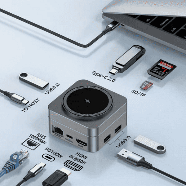 Maxcore – 10-in-1 Hub and Magnetic Power Station preview