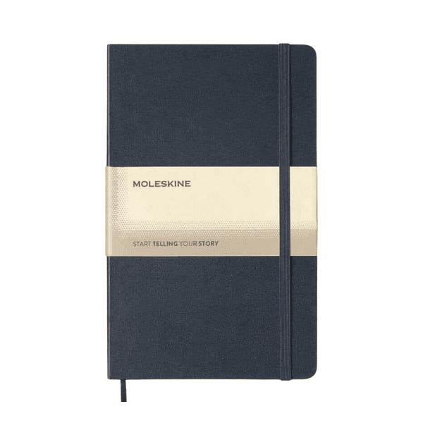 Moleskine – Classic Large Ruled Hard Cover Notebook