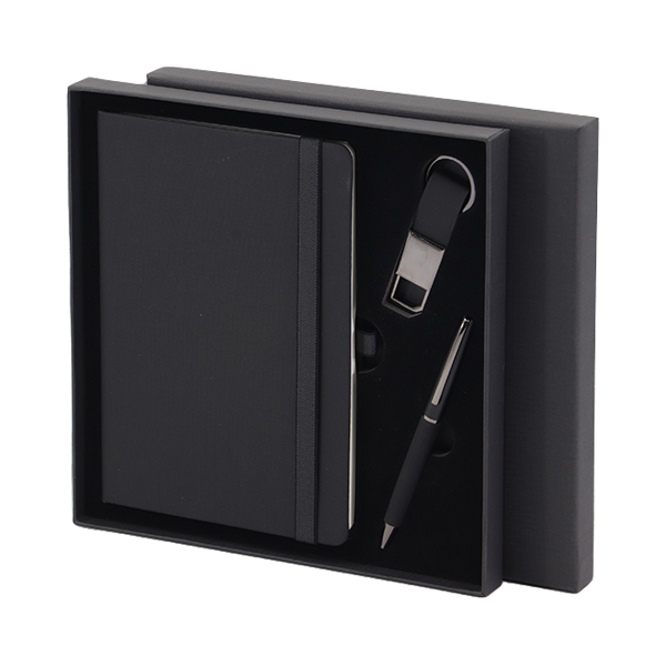 Dunvino – A5 Notebook, Pen and Keychain Set preview