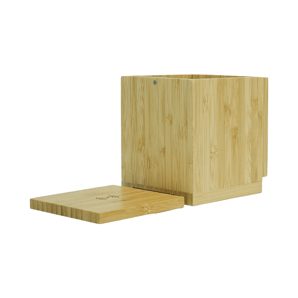 Oakline – Foldable Bamboo Fast Wireless Charging Pad (15W) with Mug Warmer & Pen Holder preview