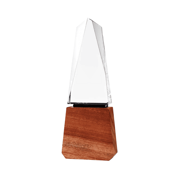 Tukiyo – Crystal and Wood Trophy