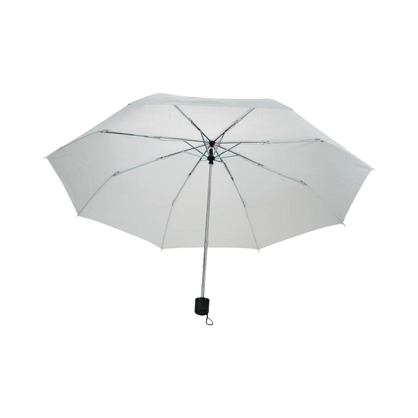 PureHold – Bi-Fold Umbrella (White with Velcro & Pouch) preview