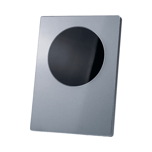 Shieldo – A4 Aluminum Award Plaques with Round Colored Plate and Stand