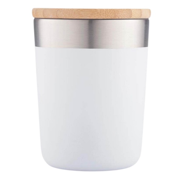 Haba – Stainless Steel Mug with Bamboo Lid